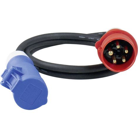 CEE Adapterleitung mit Spannungsanzeige 1,5m H07RN-F 3G2,5 IP44
