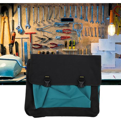 Sac de rangement multi-usage en toile pour outils de réparation électrique et de quincaillerie (1/5)