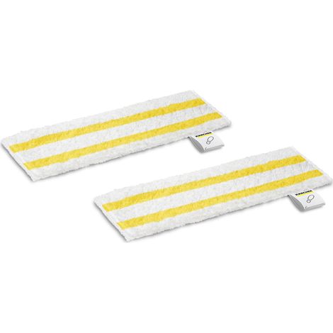KARCHER Universal floor cloth set EasyFix - Colore: Bianco - Peso: 0.1 kg - Peso con imballo: 0.1 kg