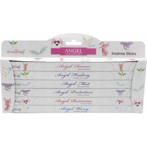 Coffret cadeau d'encens Stamford  Ange (Blanc)- Vendu par 1 (1/3)