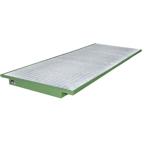 Bauer Südlohn Bac suspendu EHW 3600, peint, vert réséda
