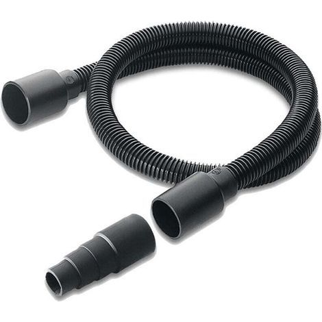 Flexible suction hose specially designed for power tools, compatible with Ketteri WD2, WD3, WD4, WD5 and WD6 vacuum cleaners, hose connector, threaded hose 28631120 (1/4)
