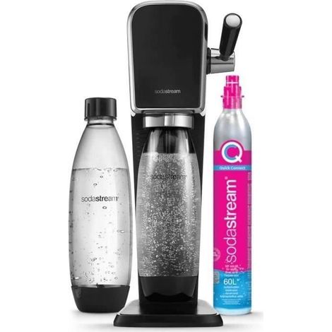 Wasserkarbonisierungsmaschine + 2 flaschen + 1 zylinder - Sodastream - ARTNLV (1/5)