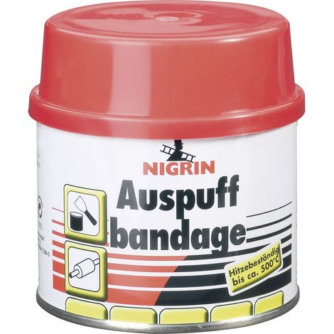 Kit de réparation de silencieux d'échappement Nigrin avec bandage sans amiante de 100 x 6 cm