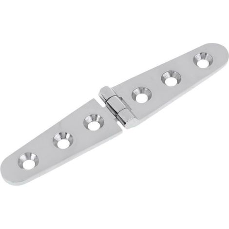316 Stainless Steel Hinges 4 inch/6 inch Straight Hinges Deck Hinges Marine and Yacht Hardware Hinge Accessories - 6 inch - Hinge 2 (1/4)