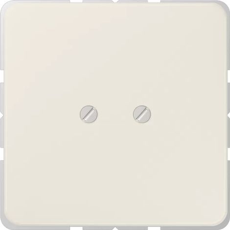 Jung Blind-Abdeckung (geschraubt), Duroplast, Serie CD, weiß 561 B (1/2)