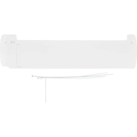 Déflecteur de climatiseur rétractable anti-soufflage direct, bouclier froid, déflecteur blanc (1/4)