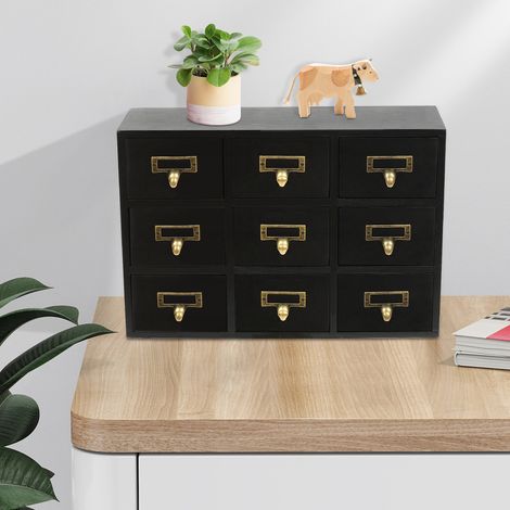 Apothekerschrank mit 9 Schubladen, Apothekerschränke und -truhen, Kräuteraufbewahrung