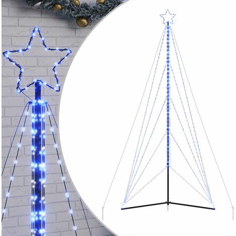 Albero di Natale Albero natalizio Albero festivo a LED 615 LED Blu 404,5 cm (1/5)