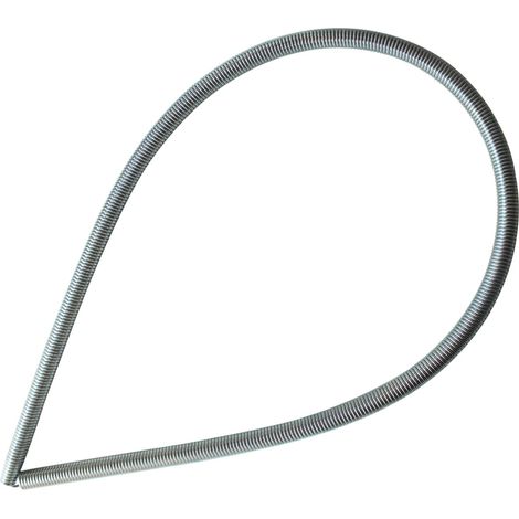 Ressort cintrage tube en cuivre PVC aluminium interieur Cintreuse de tuyau Interne Multicouche pour tuyauterie Climatisation tuyaux Plomberie hydraulique clim acier manuel (12mm) (1/4)