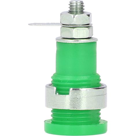 50 Stück Bananenstecker 4 mm, hohe Leistung, langlebiges Material, vielseitig einsetzbares Zubehör für elektrische Prüfungen, grün (1/5)