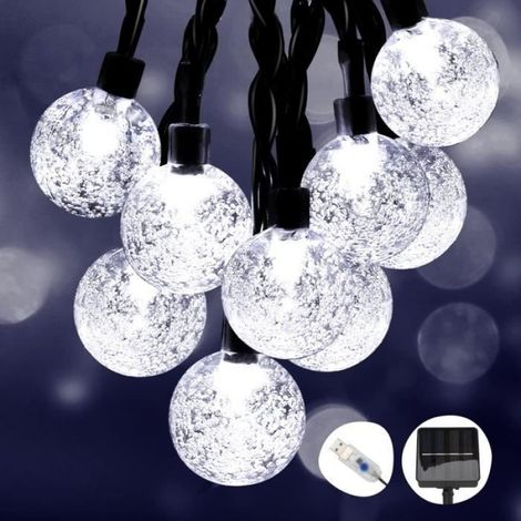 Guirlande lumineuse - LED - 100 ampoules - 20M - 8 modes - IP65 étanche (1/5)