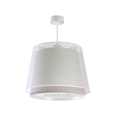 Dalber Lámpara de techo Infantil Beige Vichy (1/3)