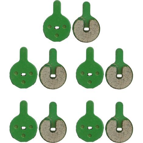 5 paires de plaquettes de frein légères, silencieuses, freinage en douceur, couleur résistante, remplacement pour trottinette électrique Kugoo G2 Pro (1/5)