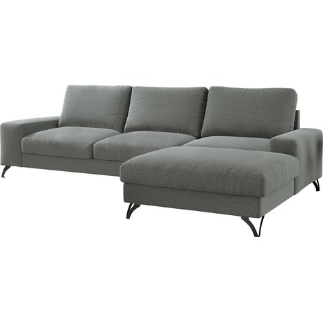 Sofá rinconero ComfiDream Lyrana I, Derecha, Función de descanso, Almacenaje, 300x179x91cm, 0 (1/5)