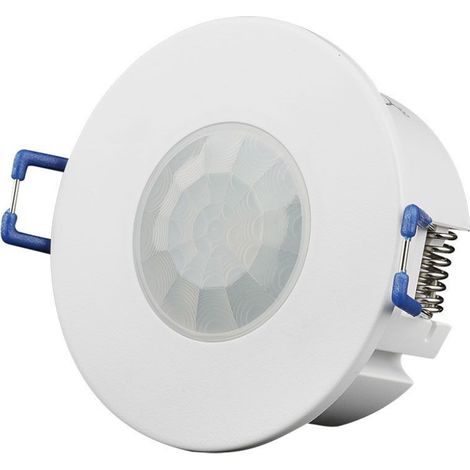 Sensor de movimiento infrarrojo COB PIR V-TAC de 600 W, ajustable 360°, empotrado, blanco