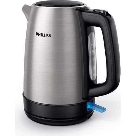 bouilloire électrique de 1,7L 2200W gris noir