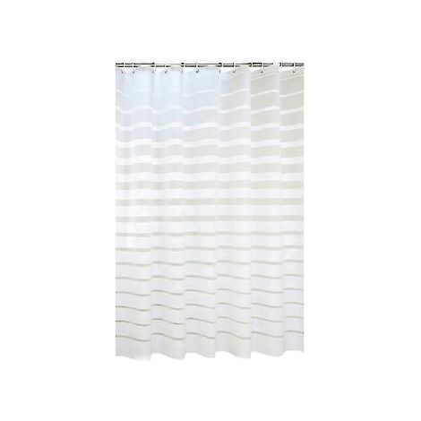 Rideau de douche à rayures classiques Basics - 180 cm (1/2)