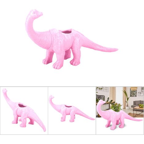 Pot de Cactus Dinosaure Décoratif pour Plantes Succulentes - Rose (1/5)