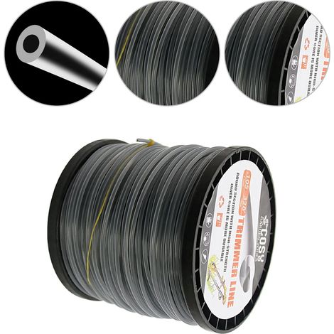 Fil de coupe-bordures en nylon pentagramme (2,7 mm, 69 m) - Accessoires pour tondeuses à gazon (1/5)