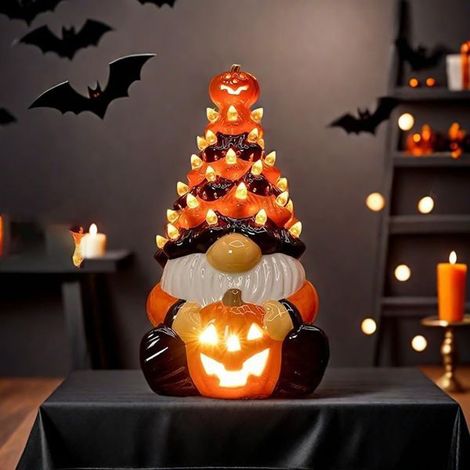 1 Farbe: wie abgebildet. Material: Kunstharz. Halloween-Wichtel-Dekolampe, Wichtellampe, Halloween-Wichtellampe, Halloween-Wichtel-Dekolampe, Halloween-Wichtellampe…