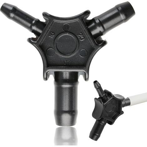 Outil Multifonctionnel de Calibrage et d'Ébavurage, Calibreur pour Tube Multicouche pour Tubes Multicouches,Clé de Calibrage en Plastique Durable pour Tuyaux en PEX et Composite Aluminium 16-20-25mm (1/5)