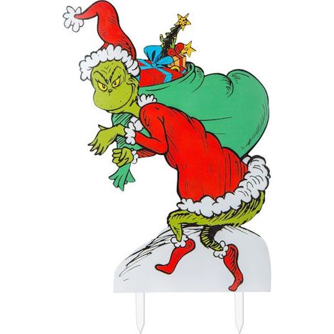 Décorations de Noël Grinch - Panneaux de jardin 3-FF-3-AquaForge (1/5)