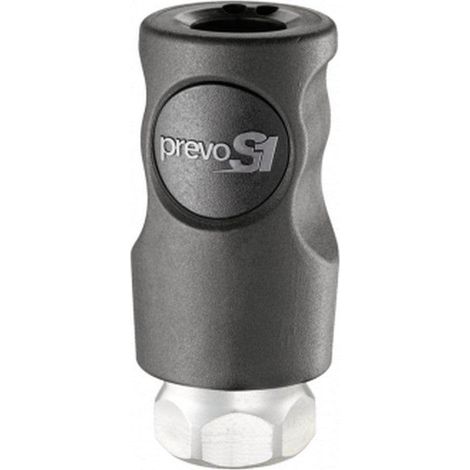 Coupleur ISO C DN8 taraudé BSPP - Composite/acier traité anticorrosion série CSI 08 - Prevost