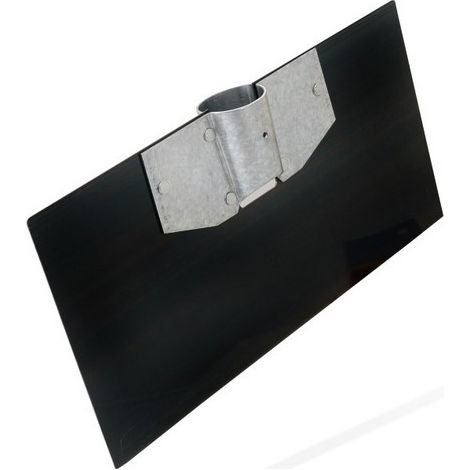 Edma – Grattoir de chantier 300 mm – Acier trempé – Pour nettoyage de chantiers et décollage de moquette – Coquille d'emboîtement conique