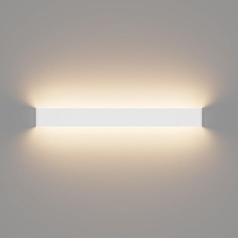 Applique Murale Interieur LED 83CM Lampe Murale Blanc Chaud 3000K 30W Luminaire Mural Moderne pour Chambre Salon Escalier Couloir,Blanc (1/5)