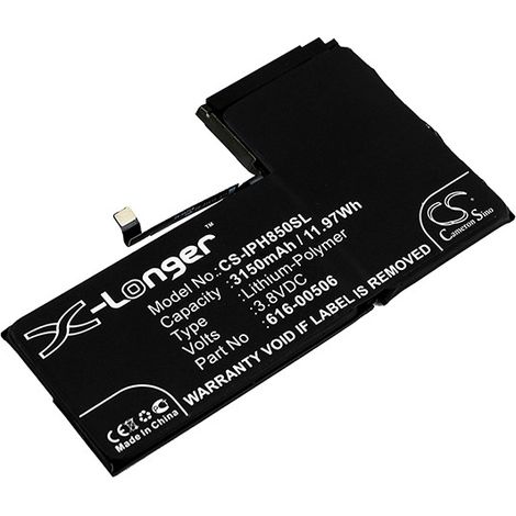 NX - Batterie téléphone, smartphone, GSM pour iPhone Xs 3.8V 3150mAh - 616-00506 (1/2)