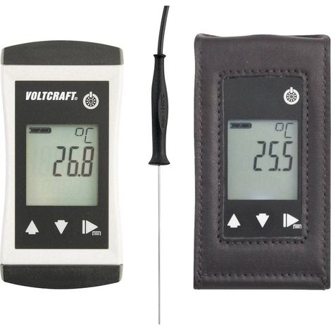 VOLTCRAFT PTM-130 + TG-400 Termometro -70 - 250 °C Sensore tipo Pt1000 IP65 (1/5)