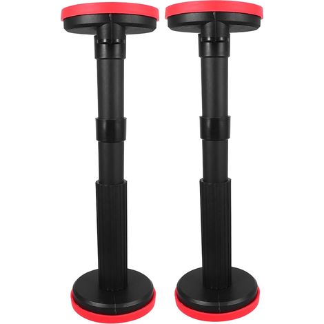 2 Pièces Cadre De Support Réglable Tige De Support D'outil Auxiliaire Boussole De Haute Précision Tige De Support De Levage Tige De Support De Tige D'armoire Décor PVC Black (1/5)