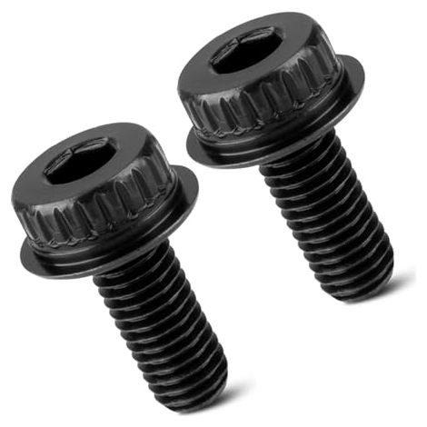 145344-01 Boulon de lame de scie à onglet pour Dewalt DW703 DW704 DW705 DW706 DW708 DW712 DW715 DW716 DW718, M8 Pièces de rechange pour scie à découper et carrelage 14534401, N4534401 36564 (2 (1/5)