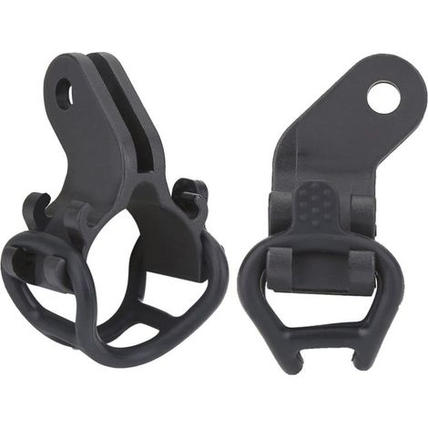 Supporto stabile per luce da bicicletta, attacco a clip, accessorio (1/5)