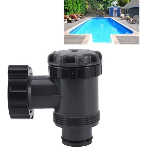 Schwimmbadfilterpumpe mit 38-mm-Kolbenventil – Ersatz-Kolbenventil für den Anschluss einer Schwimmbadpumpe – (1/5)