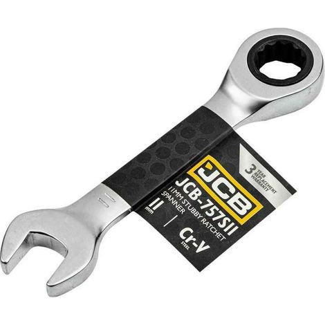 Clé à cliquet courte à fourche de 11 mm (1/2)