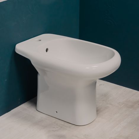 Bidet a terra in ceramica serie Orient