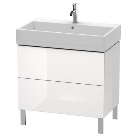 Meuble-lavabo L-CUBE 582x784x459mm NB du