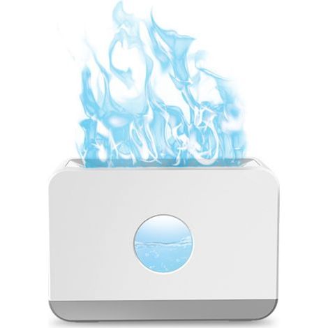 Diffuseur d'arômes à flamme, diffuseur d'aromathérapie portable, humidificateur, veilleuse pour la maison et le bureau (1/5)