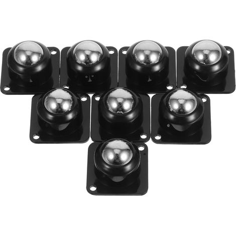 8 Pieces Appliances Furniture Adhesive Casters Rolling Pieces Pulley
