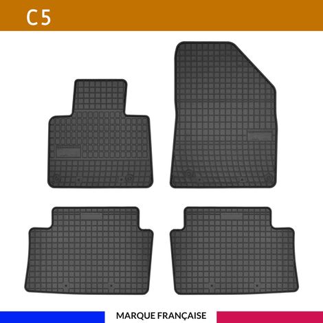 Tapis de voiture - Sur Mesure pour C5  (2008 - 2014) - 4 pièces - Tapis de sol antidérapant pour automobile - Souple (1/4)