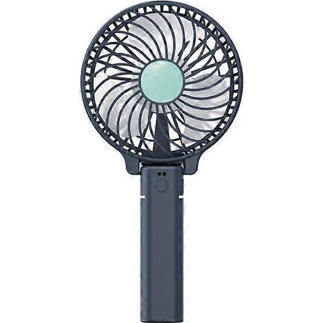 Ventilateur portable USB  3 vitesses  Pliable à 180°  Mini ventilateur électrique personnel avec batterie rechargeable 2000 mAh-AquaForge