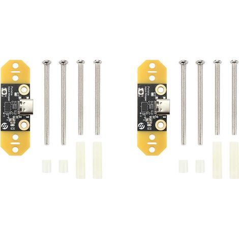 2X Moldeador de entrada portátil con soporte para piezas de impresora 3D RP2040 mejorado Klipper para Voron 2.4 0.1 Trident Accelerometer()