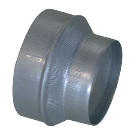 Reduction conique concentrique galvanise - Diametre 160-100 mm - Aldes (1/2)