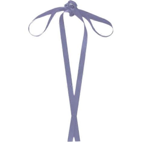 Chouchou en tissu, idéal pour les queues de cheval hautes des filles. (1/5)