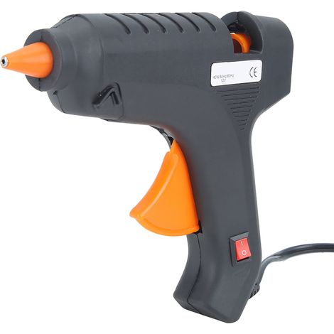 Colle thermofusible 12 V 40 W pour décoration de jardin, outil de réparation de bosses, colle thermofusible pour maquettes de sapins de Noël (1/5)