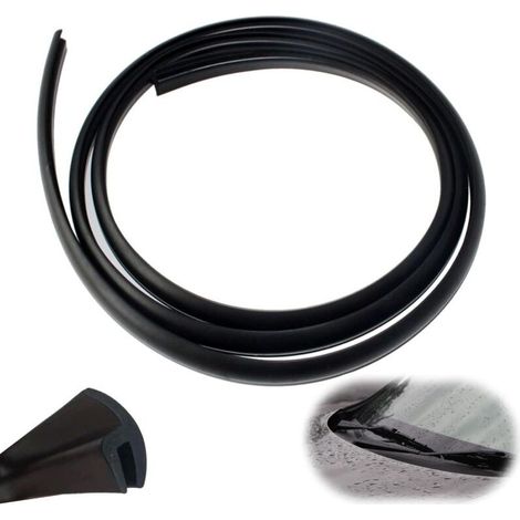 Joint Pare-Brise - Caoutchouc - 1,7 M - Universel Pour Voiture - Noir - 1 Pièce (1/5)