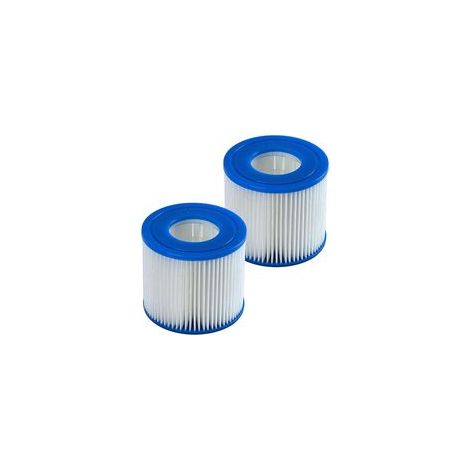 Filter für aufblasbare Whirlpools Größe I, II, III, VI Kompatible Filterkartuschen (2, Größe VII: φ10,8 x 9,5 cm, Innendurchmesser φ 5,2 cm) (1/5)