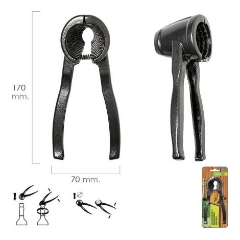 Nussknacker und Flaschenöffner Aluminium